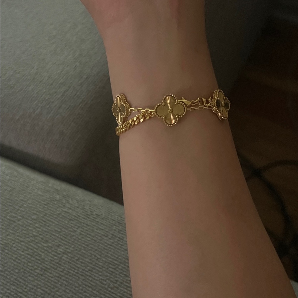 Vancleef 4 clover bracelet - Picture 7 of 11